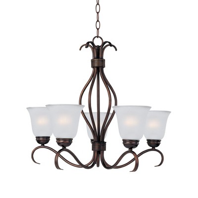 Maxim Lighting Basix 5 - Light Chandelier in  Oil Rubbed Bronze