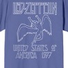 Led Zeppelin Falling Icarus 1977 Crew Neck Short Sleeve Men's T-shirt - 2 of 2