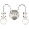 Livex Lighting Lansdale 2 - Light Vanity in  Brushed Nickel - 4 of 4