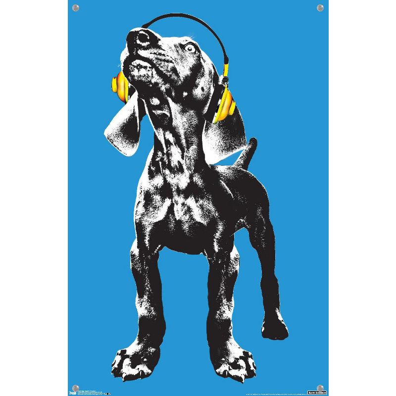 Trends International Keith Kimberlin - Puppy - Modern Weimaraner Pop Art Unframed Wall Poster Prints, 4 of 7