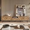 Bella Depot 78" TV Stand for up 65 inch, TV Consoles for Living Room, Entertainment Center Wood TV Media with Storage - 3 of 4
