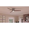 Urban Ambiance Luxury Modern Indoor Ceiling Fan,  9.9"H x 56"W,  Brushed Nickel, UHP9070 - 3 of 4