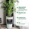 2PC Tall Round Tapered Planter, Indoor/Outdoor Self Watering Pots, Large Flower Pot Outdoor with Built-in Drainage and a Water Level for Home - 3 of 4