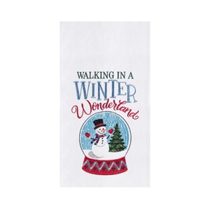 C&F Home Wonderland Snow Globe Towel - 1 of 4
