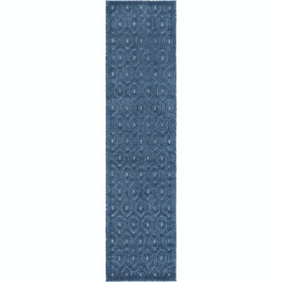 Unique Loom    Outdoor Trellis Textured Spatial Area Rug