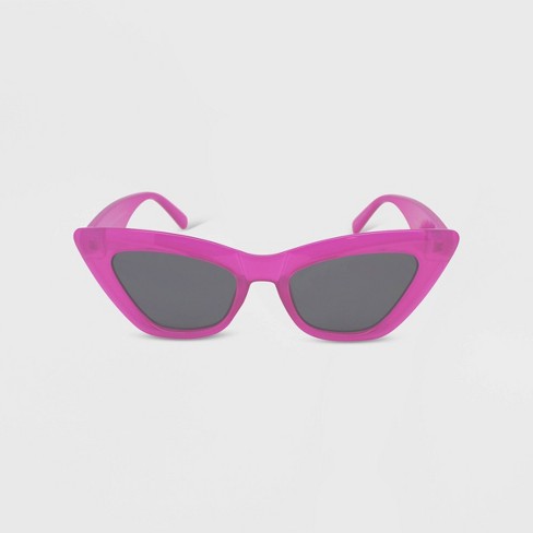 Flame Quartz Photochromic Pink / Baby-Pink Cat-Eye Sunglasses
