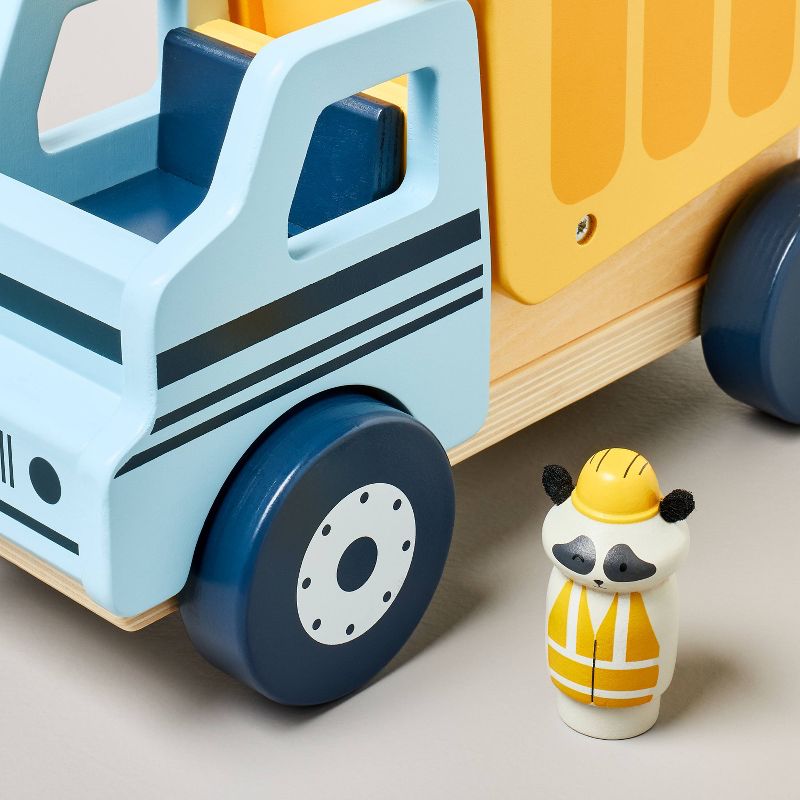 Toy Construction Truck with Raccoon Peg Pal - Hearth &#38; Hand&#8482; with Magnolia, 4 of 7