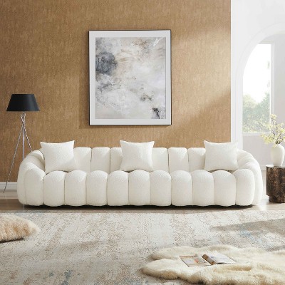 Minimore Modern Style 124" W Winnie 4Seater Sofa