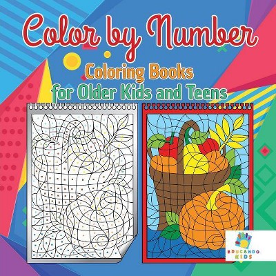 Adult Colouring Books  Colour By Number Books From The Works