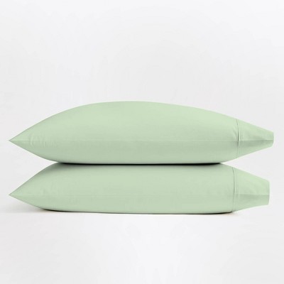 400 Thread Count Ultimate Percale Cotton Solid Pillowcase Set - Purity Home