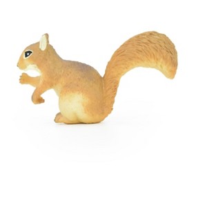 Collectible Wildlife Gifts | Squirrel, Tree, Ground, Very Realistic Rubber Reproduction, Hand Painted Figurines     2.5"      CH139 B244 - 1 of 4