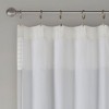 VYNXARIA 50*84"Transitional pintucking window panel,Gray Multi(Only 1 Pc Panel) - 4 of 4