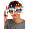 HalloweenCostumes.com    Birthday Glasses, White/Red/Green - 3 of 3