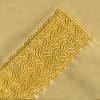 Pointehaven 300 Thread Count Deep Pocket Long Staple Cotton Lace Sateen Oversized Sheet Set - 3 of 4