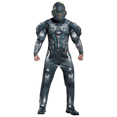 Mens Halo Spartan Locke Muscle Costume - Large/x Large - Multicolored ...