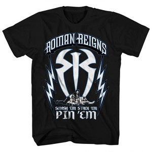 WWE Superstar Roman Reigns Shirt - The Big Dog Roman Reigns - Mens World Wrestling Champion T-Shirt - 1 of 1