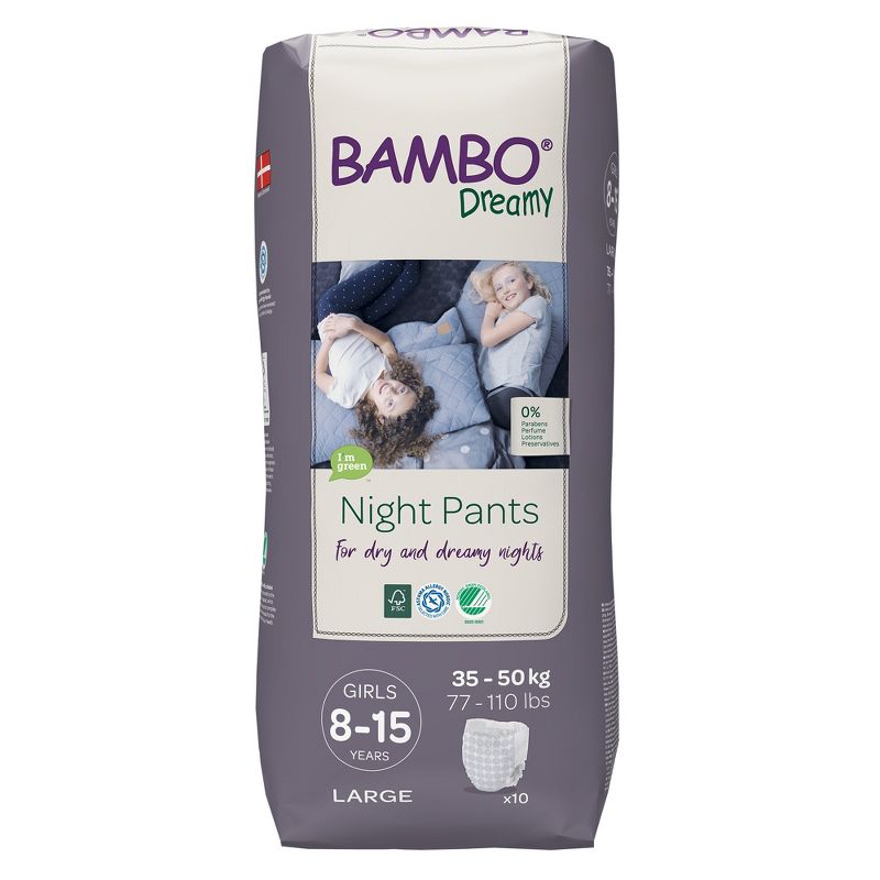 Bambo Dreamy Female Training Pants Size 8 to 15 Years, 2 of 6