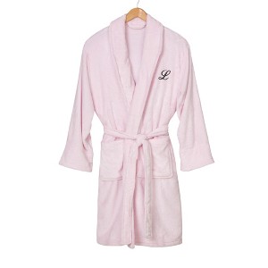 Personalization Mall Embroidered Classic Comfort Luxury Fleece Robe - 1 of 4
