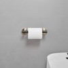 BWE Double Post Pivoting Wall Mounted Towel Bar Toilet Paper Holder - image 4 of 4