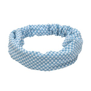 Unique Bargains Women's Argyle Wide Fabric Headband 1 Pc - 1 of 4