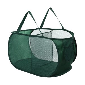 Unique Bargains Portable Folding Laundry Hampers 1 Pc - 1 of 4