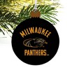 University of Wisconsin Milwaukee Official Panthers Wood Christmas Tree Holiday Ornament - 4 of 4