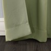 Sun Zero Blackout Kenneth Energy Saving Rod Pocket Curtain Panel - 3 of 4