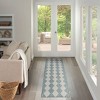 Nourison Positano Modern Diamond Outdoor Rug - 3 of 4