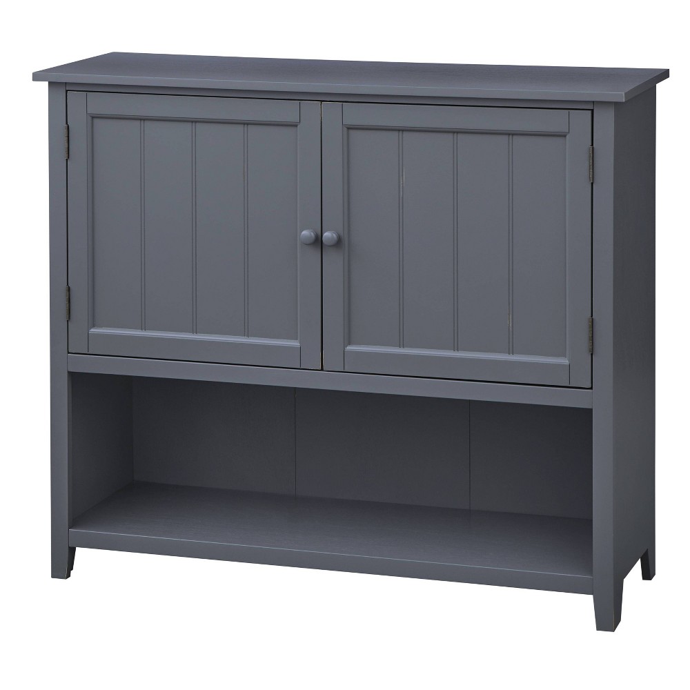 Hanover Buffet with Shelf Charcoal Gray - Buylateral: Modern-Farmhouse Style, Dining Storage Cabinet