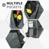 Unique Bargains Lightweight Durable Water Resistant Multi-Functional Tennis Pickleball Sling Bags - 4 of 4