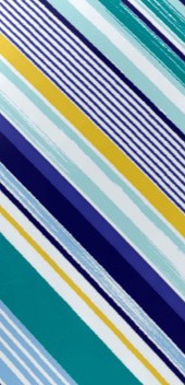 blue multi brushstroke stripe
