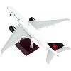 Boeing 777-200LR Commercial Aircraft w/Flaps Down White w/Black Tail "Gemini 200" 1/200 Diecast Model Airplane by GeminiJets - 3 of 4
