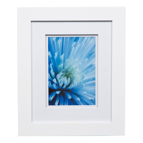 Single Picture 8x10 Wide Double Mat White 5x7 Frame Gallery