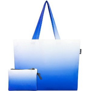 Tote Bag with a Detachable Small Bag, Foldable Reusable Groce - 1 of 4