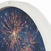 Creative Products Goldens Watching Fireworks 20x20 Round Framed Print - 3 of 4