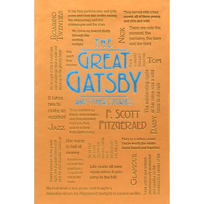 The Great Gatsby and Other Stories - (Word Cloud Classics) by  F Scott Fitzgerald (Paperback)