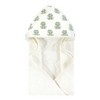 Hudson Baby Infant Boy Cotton Animal Face Hooded Towel, Prince Frog, One Size - 4 of 4