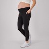 Hanes Maternity Women's Stretch & Recover 7/8 Leggings, 25" Inseam - 2 of 4