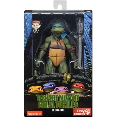 NECA Teenage Mutant Ninja Turtles 90's Movie Leonardo 6.5-inch Action Figure by NECA Reel Toys 2019 GameStop Exclusive