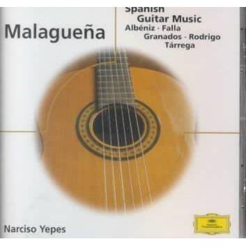 Narciso Yepes - Malague¤a - Spanish Guitar Music (CD)