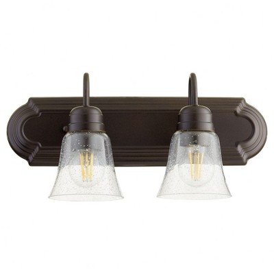 Quorum Lighting 2 - Light Vanity in  Oiled Bronze