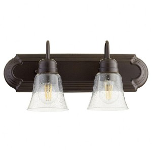 Quorum Lighting 2 - Light Vanity in  Oiled Bronze - 1 of 1