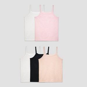 Fruit of the Loom Girls' 5pk Cami - Colors May Vary - 1 of 4