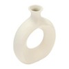 Sagebrook Home 10" Dolomite Open Rounded Cut-Out Vase - Contemporary Abstract Ivory/Beige Decorative Table Home Office Decor Accent Flower - 4 of 4