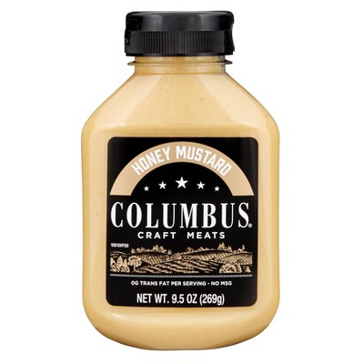 Columbus Honey Mustard Bottle - 9.5oz
