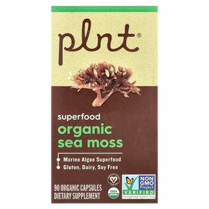 Plnt Organic Sea Moss, 90 Organic Capsules - 1 of 3