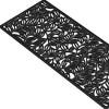 HomeRoots 22" X 48" Black Rubber Botanical Leaves Outdoor Door Mat - 4 of 4