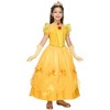 Joyfy Girls' Halloween Costume Yellow Princess Dress for Halloween Dress-Up Cosplay Party - 4 of 4