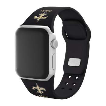 NFL New Orleans Saints Wordmark Apple Watch Band  
