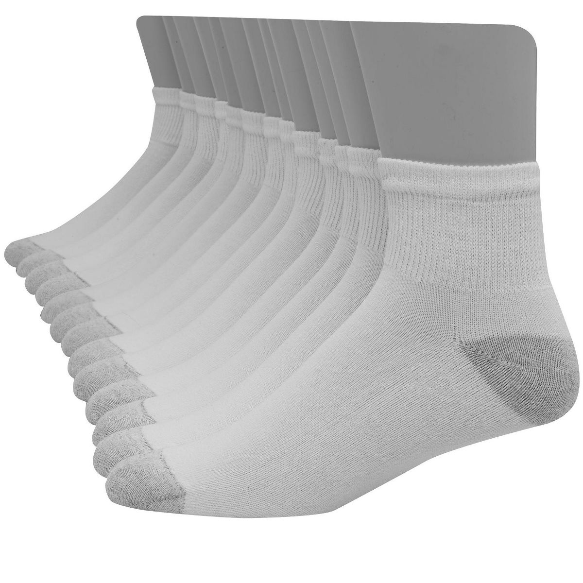 Hanes Ultimate Men's Ankle Socks, 12-Pairs
